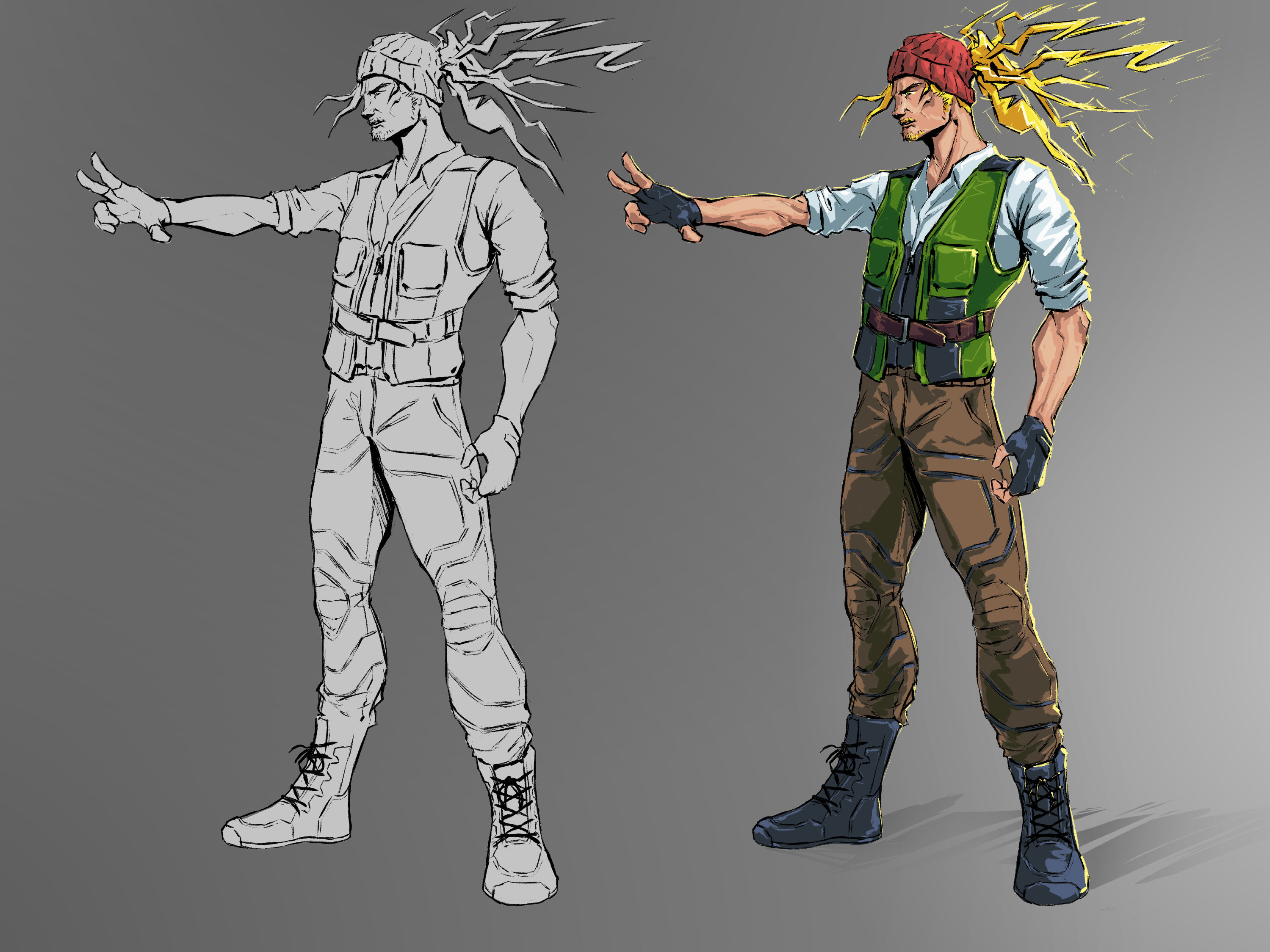 Early Jolt concept art
